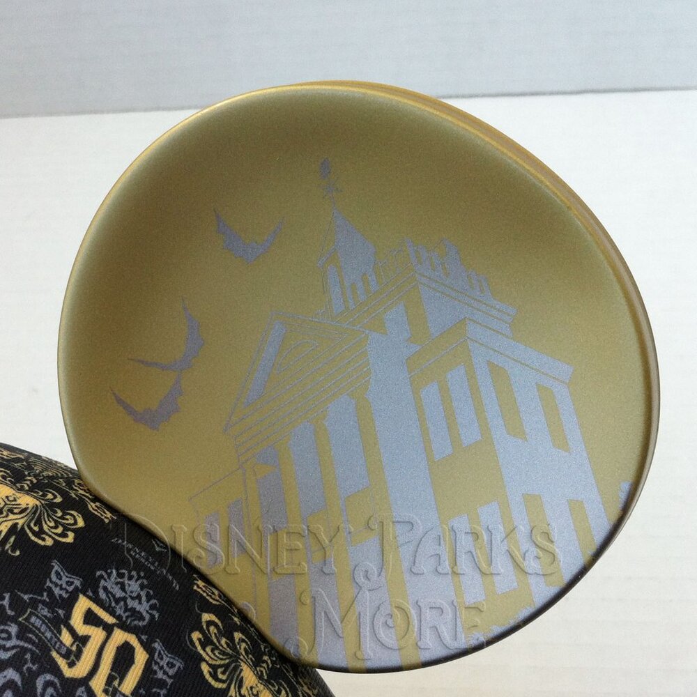 Disneyland Haunted Mansion Ears Hat 50th Hatbox Ghost Wallpaper Mickey 2019 - Picture 4 of 7